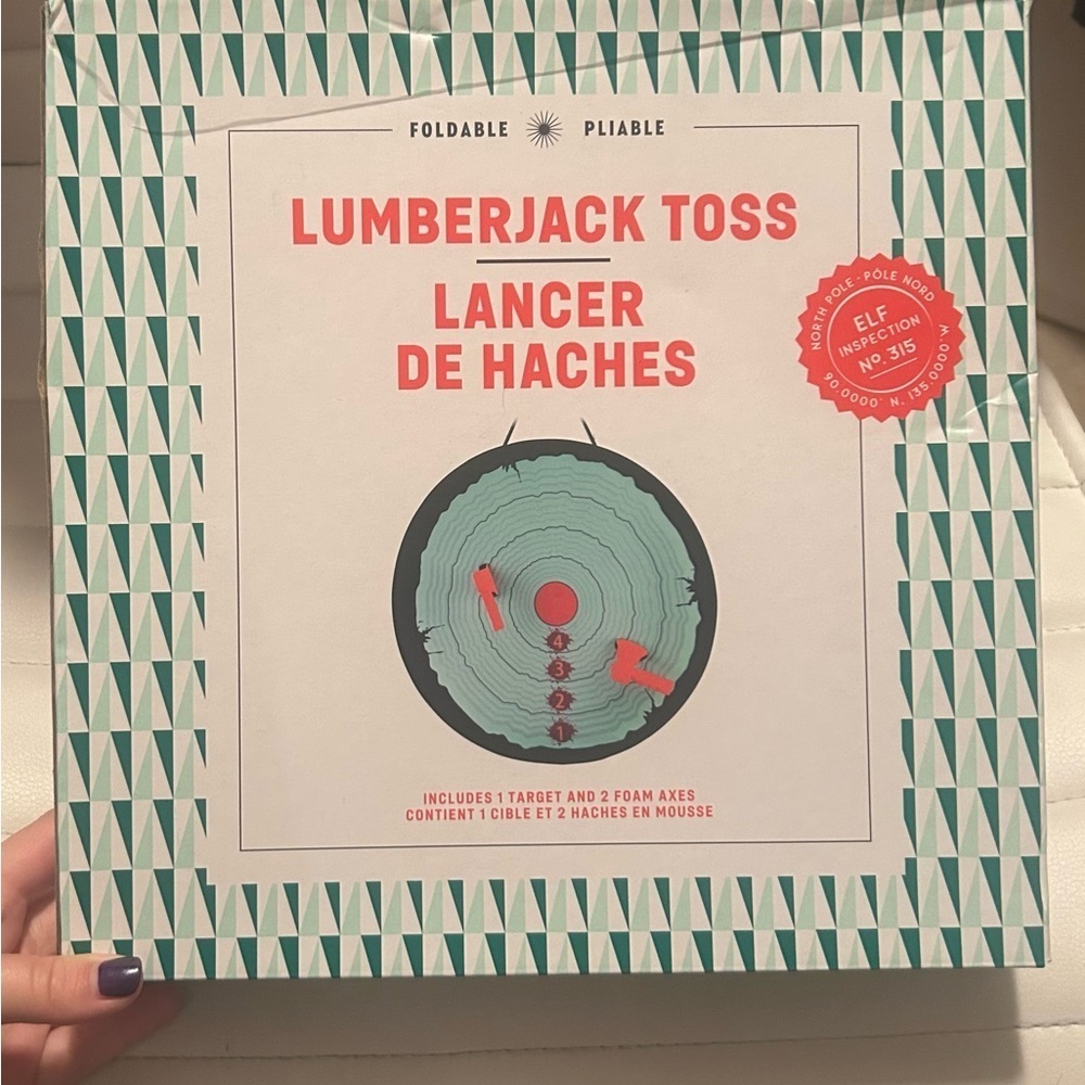 ❤️2/$15 Indigo Lumberjack Toss Game